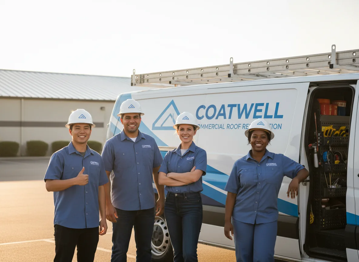 Commercial roof coating company in Hillsboro, IA